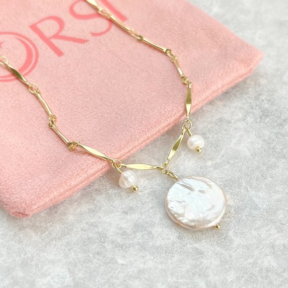 New ORSI Muriel Pearl Necklace - Picture 1 of 4